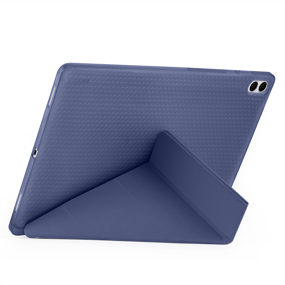 Galaxy Tab S11 Ultra Kılıf Zore Tri Folding Kalem Bölmeli Standlı Kılıf - 12