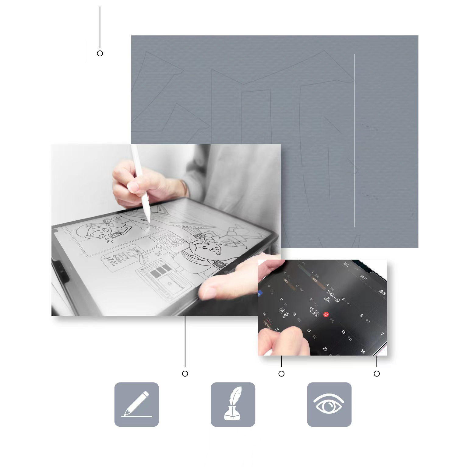 Galaxy Tab S11 Ultra SM-X930 Kağıt Hisli Mat Davin Paper Like Tablet Ekran Koruyucu - 5