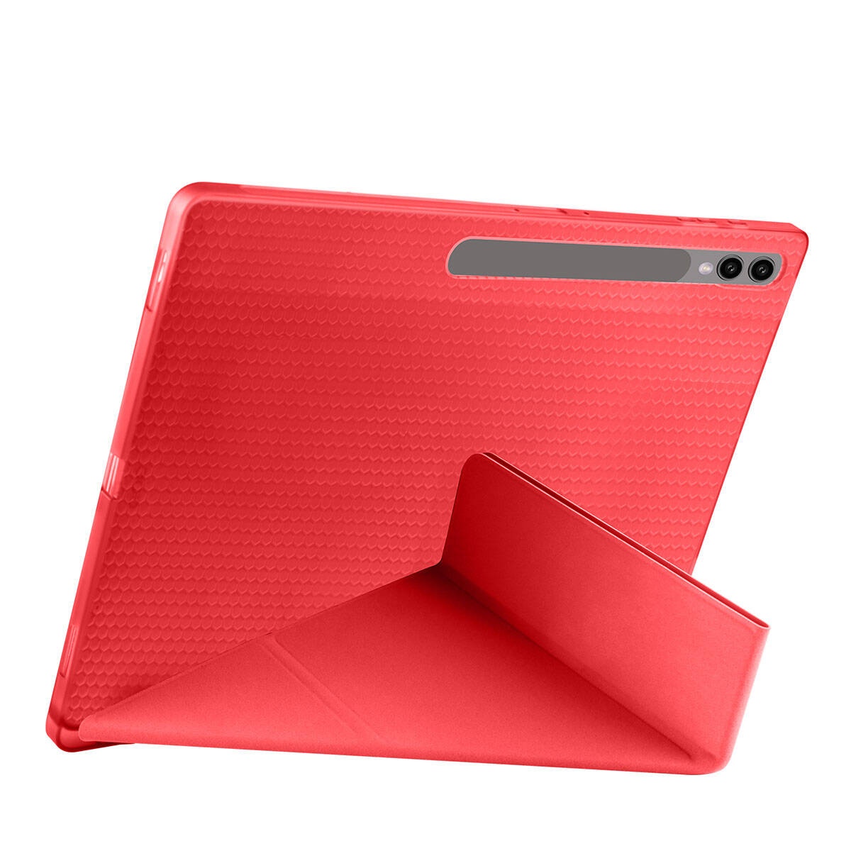 Galaxy Tab S11 Ultra SM-X930 Kılıf Zore Tri Folding Kalem Bölmeli Standlı Kılıf - 18