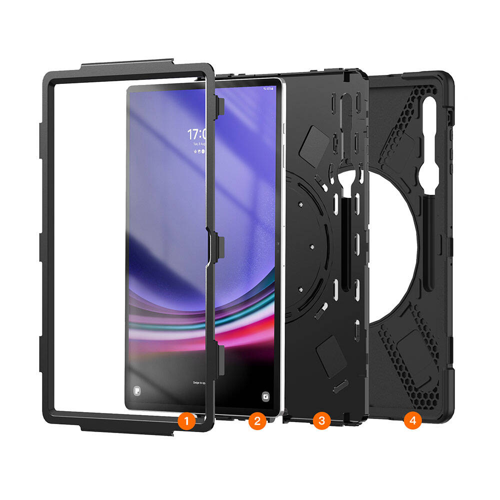 Galaxy Tab S11 Ultra SM-X930 Zore Defender Tablet Silikon - 26