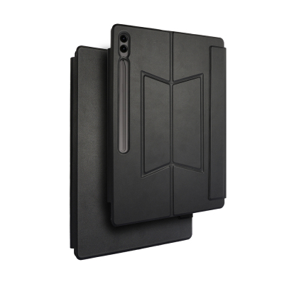 Galaxy Tab S11 Ultra Zore Border Keyboard Tablet Case Bluetooth Connection and Stand Black