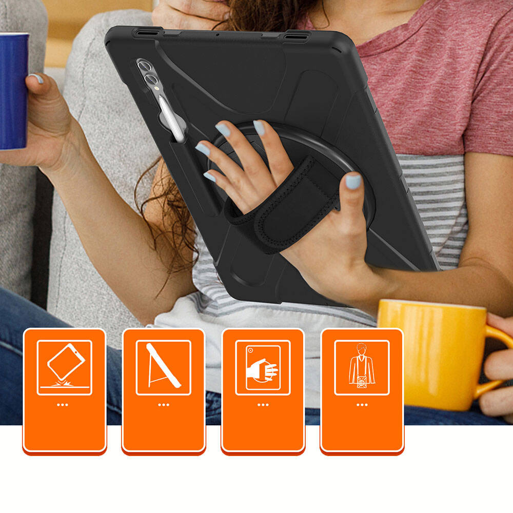 Galaxy Tab S11 Ultra SM-X930 Zore Defender Tablet Silicone - 17