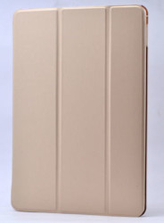 Galaxy Tab S2 8.0 T715 Zore Smart Cover Standlı 1-1 Kılıf Gold
