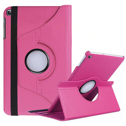 Galaxy Tab S6 Lite P610 Zore Rotatable Stand Case Pink