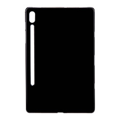 Galaxy Tab S6 T860 Kılıf Zore Tablet Süper Silikon Kapak Siyah