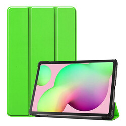 Galaxy Tab S7 FE LTE (T737-T736-T733-T730) Zore Smart Cover Standlı 1-1 Kılıf Yeşil