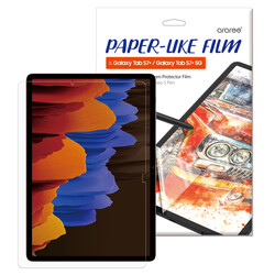 Galaxy Tab S7 Plus T970 Araree Pure Paper Like Ekran Koruyucu Renksiz