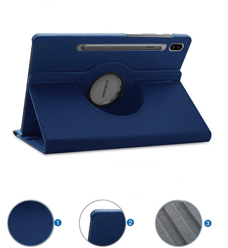 Galaxy Tab S7 Plus T970 Zore Rotatable Stand Case - 9