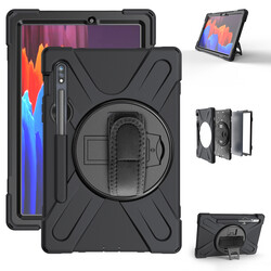 Galaxy Tab S7 T870 Case Zore Defender Tablet Silicon Black