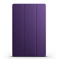 Galaxy Tab S8 Ultra SM-X900 Zore Smart Cover Stand 1-1 Case Purple