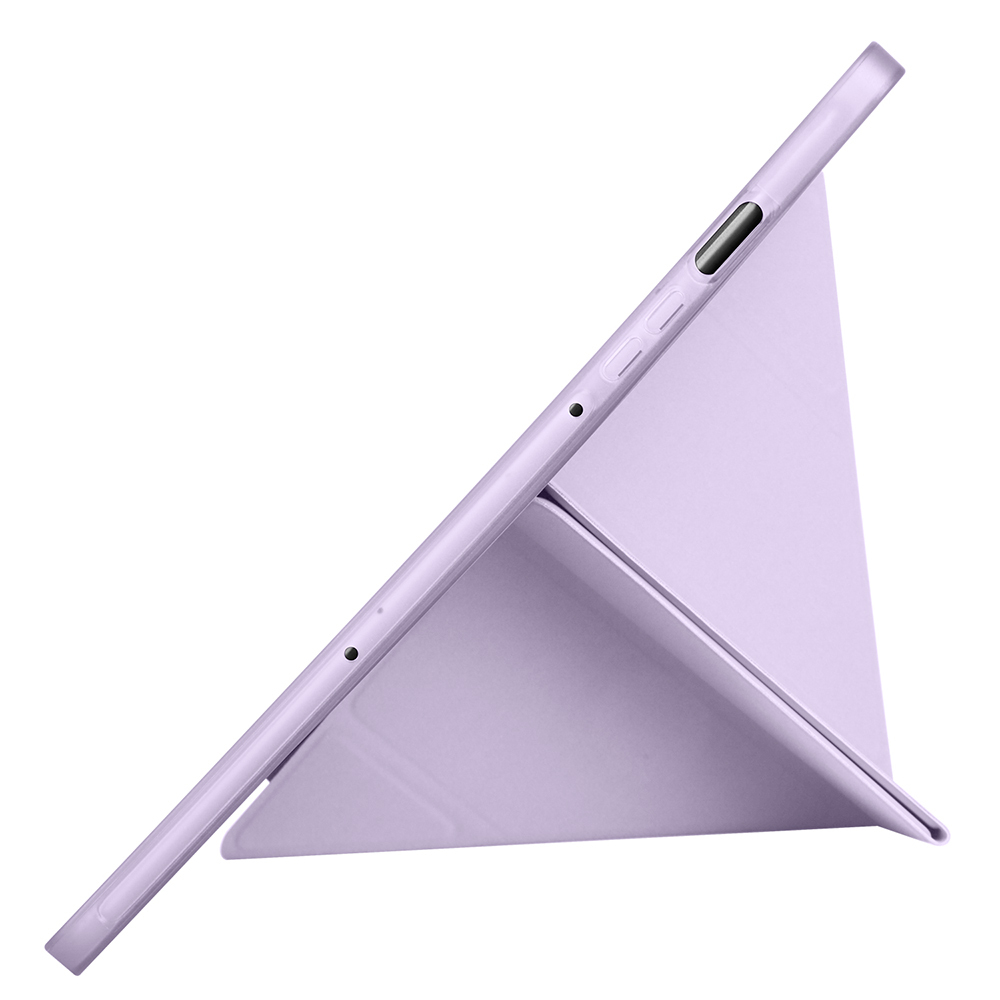 Galaxy Tab S9 FE Plus Kılıf Zore Tri Folding Kalem Bölmeli Standlı Kılıf - 25
