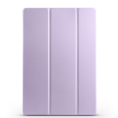 Galaxy Tab S9 FE Plus Zore Smart Cover Kalem Bölmeli Standlı 1-1 Kılıf Lila