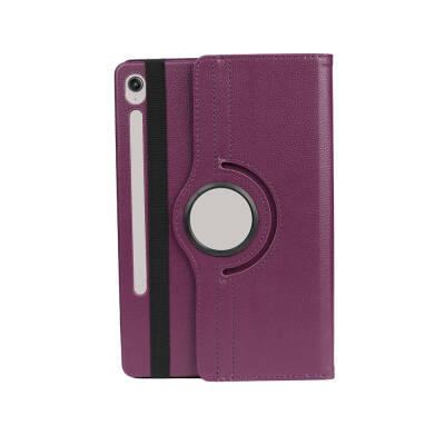 Galaxy Tab S9 FE Zore Rotatable Stand Case Purple