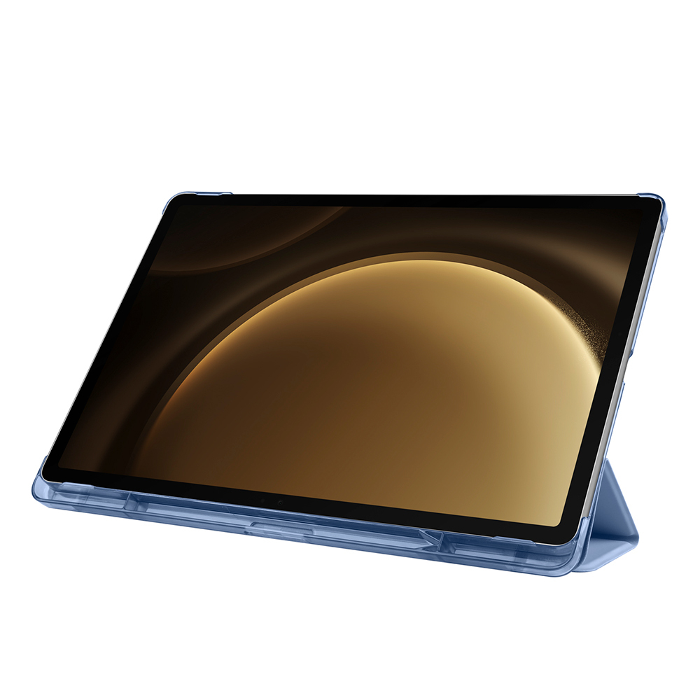 Galaxy Tab S9 Plus Zore Smart Cover Kalem Bölmeli Standlı 1-1 Kılıf - 7