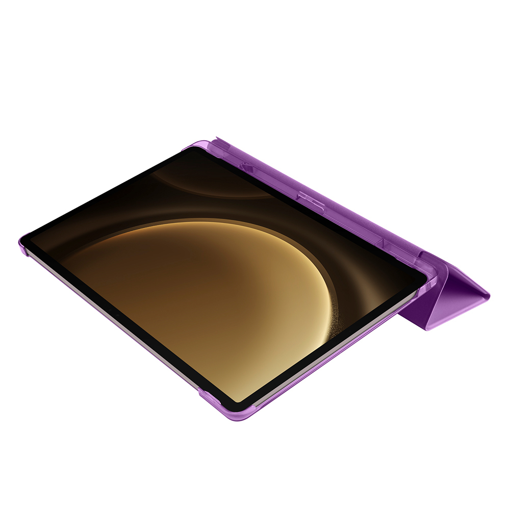 Galaxy Tab S9 Plus Zore Smart Cover Kalem Bölmeli Standlı 1-1 Kılıf - 12