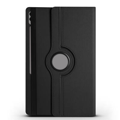 Galaxy Tab S9 Ultra SM-X910 Zore Rotatable Stand Case Black