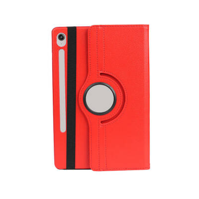 Galaxy Tab S9 Zore Rotatable Stand Case Red