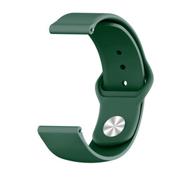Galaxy Watch 3 41mm KRD-11 20mm Silikon Kordon Koyu Yeşil