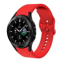 Galaxy Watch 4 40mm KRD-50 Silikon Kordon Kırmızı