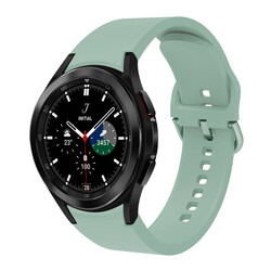 Galaxy Watch 4 40mm KRD-50 Silikon Kordon Açık Yeşil