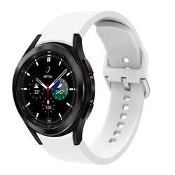 Galaxy Watch 4 40mm KRD-50 Silikon Kordon Beyaz