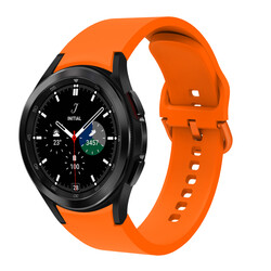 Galaxy Watch 4 40mm KRD-50 Silikon Kordon Turuncu