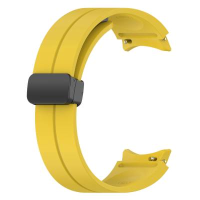 Galaxy Watch 4 40mm KRD-84 Zore Silicone Band Yellow