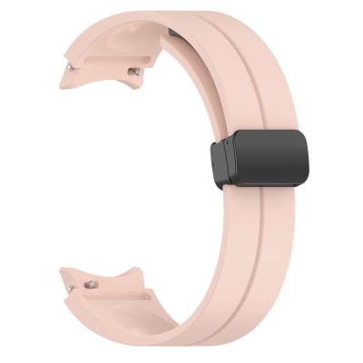 Galaxy Watch 4 44mm KRD-84 Zore Silicone Band Light Pink