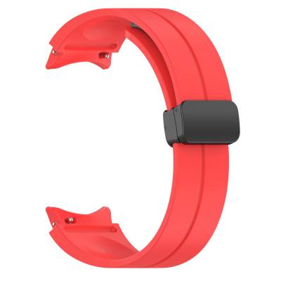 Galaxy Watch 4 Classic 42mm KRD-84 Zore Silicone Band Red