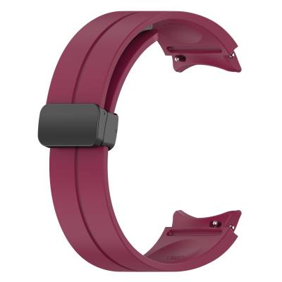 Galaxy Watch 4 Classic 42mm KRD-84 Zore Silicone Band Plum