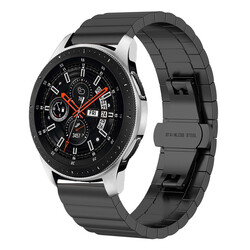 Galaxy Watch 42mm (20mm) KRD-16 Metal Kordon Siyah