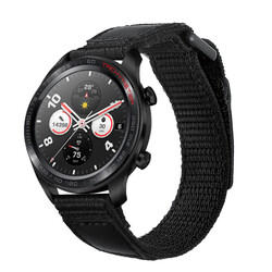 ​​Galaxy Watch 42mm (20mm) Magic Nylon Kordon Siyah