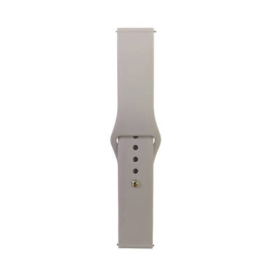 Galaxy Watch 42mm Band Serisi 20mm Klasik Kordon Silikon Strap Kayış Green Brick