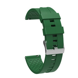 Galaxy Watch 42mm KRD-23 20mm Silikon Kordon Yeşil