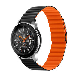 Galaxy Watch 42mm KRD-52 Kordon Siyah-Turuncu
