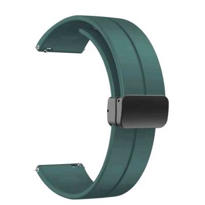 Galaxy Watch 42mm KRD-84 20mm Silicone Band Dark Green