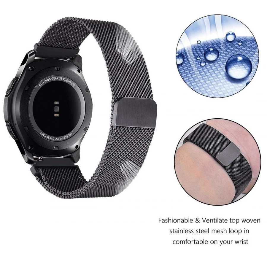 Galaxy Watch 46mm (22mm) KRD-12 Metal Band - 6