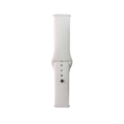 Galaxy Watch 46mm Band Series 22mm Classic Band Silicone Strap Strap White