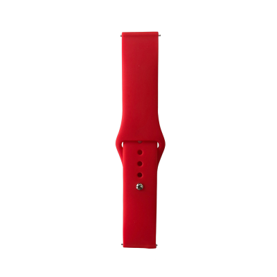 Galaxy Watch 46mm Band Series 22mm Classic Band Silicone Strap Strap Brighr Red