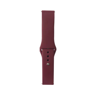 Galaxy Watch 46mm Band Series 22mm Classic Band Silicone Strap Strap Red Wine