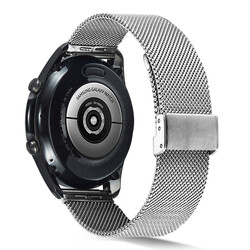 Galaxy Watch 46mm KRD-45 22mm Metal Kordon Gümüş