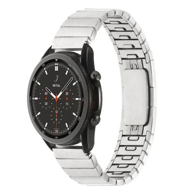 Galaxy Watch 46mm Zore KRD-82 22mm Metal Kordon Gümüş