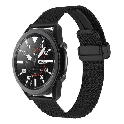 Galaxy Watch 46mm Zore KRD-85 22mm Metal Band Black