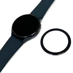 Galaxy Watch 5 44mm Zore PMMA Pet Saat Ekran Koruyucu Siyah