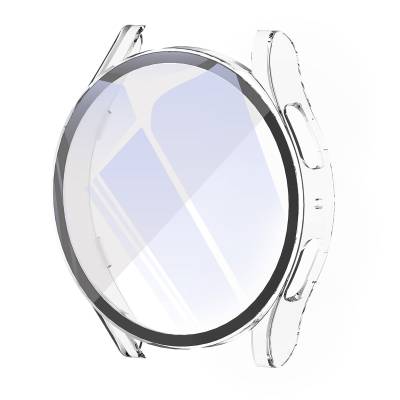 Galaxy Watch 6 40mm Sert PC Kasa ve Ekran Koruyucu Zore Watch Gard 14 Renksiz