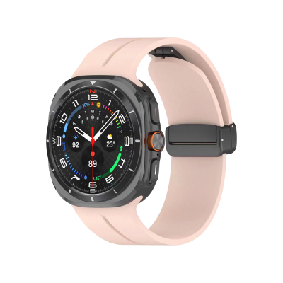 Galaxy Watch 8 40mm KRD-84 22mm Silikon Kordon Pembe