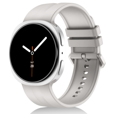 Galaxy Watch 8 40mm Zore KRD-159 22mm Silikon Kordon Starlight