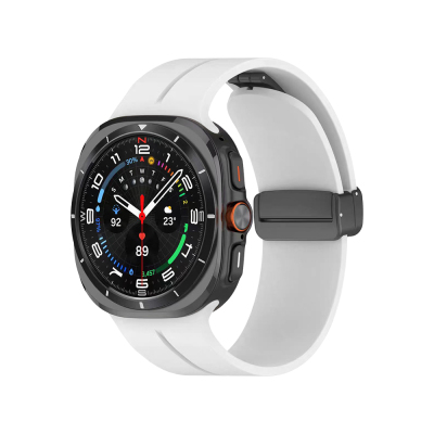 Galaxy Watch 8 40mm Zore KRD-84 22mm Silikon Kordon Beyaz