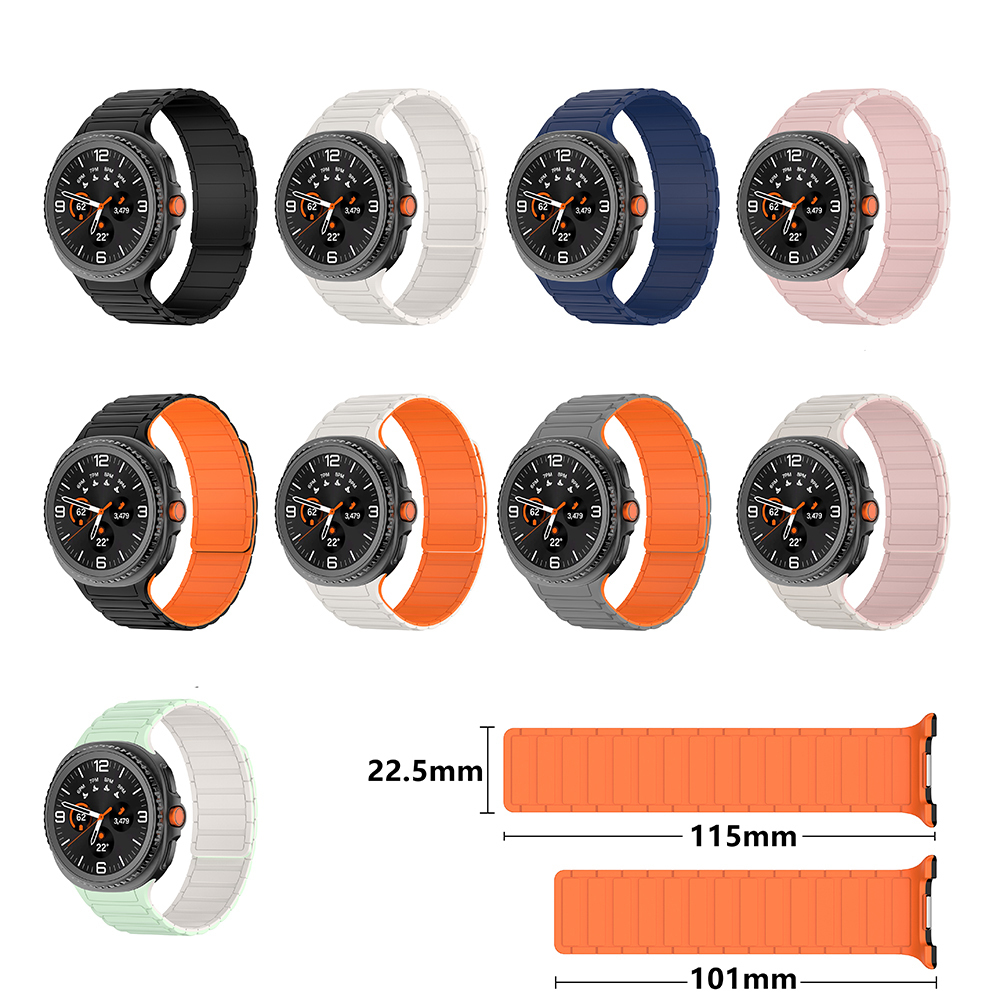 Galaxy Watch 8 Ultra Zore KRD-146 Silicone Band Strap - 29