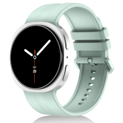 Galaxy Watch 9 40mm Zore KRD-159 22mm Silicone Cordon Açık Yeşil